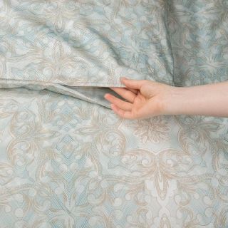 Cleanelly – Комплект постельного белья Империя в подарочной упаковке , размер Евро, 1,5 спальное, Дуэт, 2 спальное