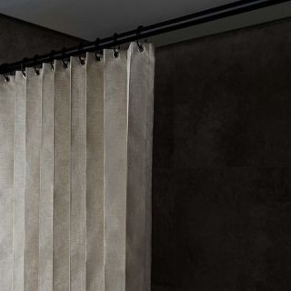 Штора для ванной комнаты Cleanelly 180х200 тканевая