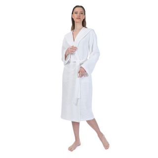 Халат вафельный Base del comfort универсальный с капюшоном 