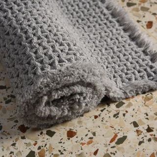 Cleanelly – Коврик для ванной комнаты рельефный , 