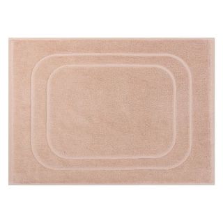 Cleanelly – Коврик для ног 50х70 махровый Base del comfort, бежевый