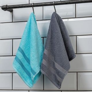 Cleanelly – Полотенце махровое Nastro 30х60, голубой