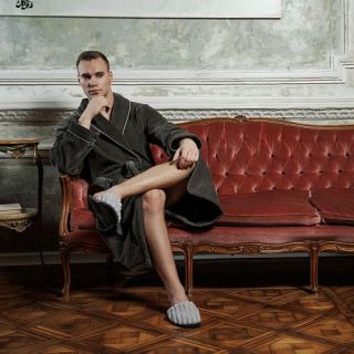 Халат махровый Moderno vintage мужской 