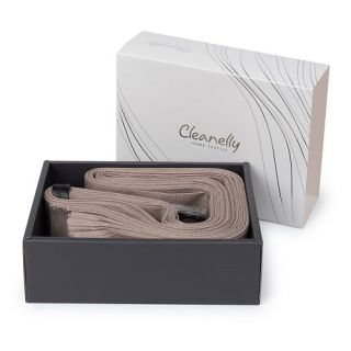 Штора для ванной комнаты Cleanelly 180х200 тканевая 