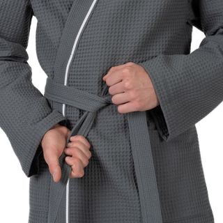 Халат вафельный Ora e sempre мужской