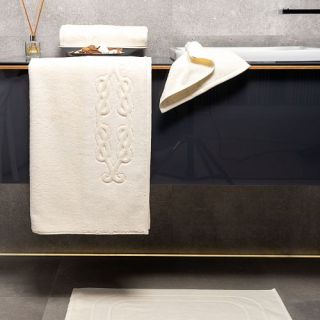 Cleanelly – Коврик для ног 50х70 махровый Base del comfort, молочный Cleanelly – Коврик для ног 50х70 махровый Base del comfort, молочный