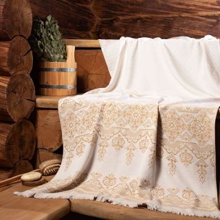 Рельефное полотенце Шемогодье 95х170