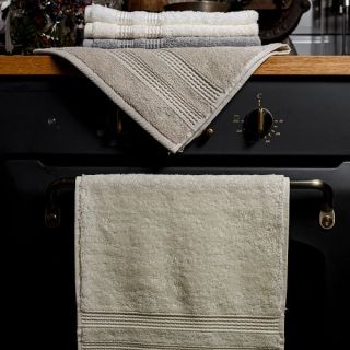 Cleanelly – Полотенце махровое Linea di agio 30х50, молочный