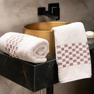 Cleanelly – Полотенце махровое Alba d'oro с петелькой, 