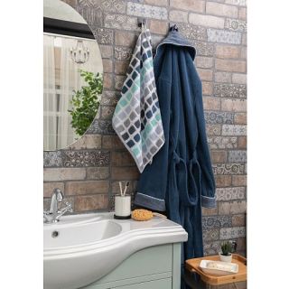 Полотенце махровое Лимонная роща с петелькой