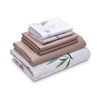 Cleanelly – Комплект постельного белья Оливия в подарочной упаковке , размер 1,5 спальное, 2 спальное, Дуэт, Евро