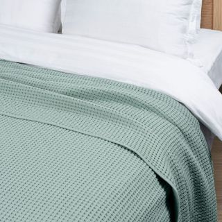Плед жаккардовый Coperta с бахромой