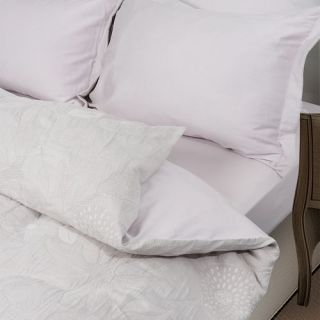 Cleanelly – Комплект постельного белья Цветочный узор (рельефное) в подарочной упаковке, размер Евро