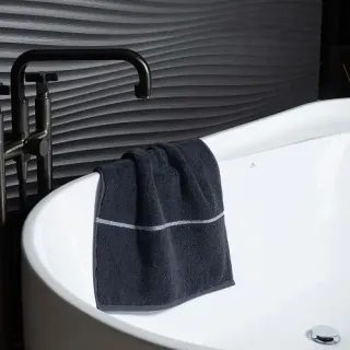 Cleanelly – Полотенце махровое Base del comfort, графит
