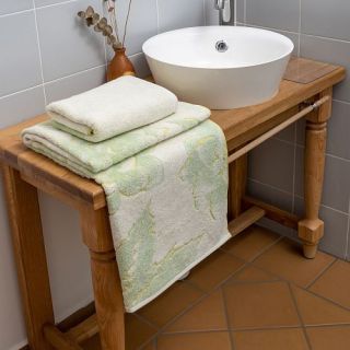 Полотенце махровое бамбуковое La mia casa с петелькой