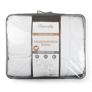 Cleanelly – Одеяло зимнее Кашемировое тепло, размер 170Х205, 200Х220, 140Х205
