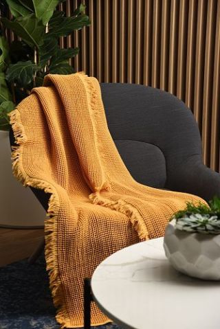 Плед Caldo 170х130 с бахромой 