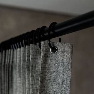 Штора для ванной комнаты Cleanelly 180х200 тканевая
