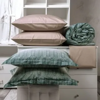 Cleanelly – Комплект постельного белья АРКАДА в подарочной упаковке, размер 1,5 спальное, 2 спальное, Дуэт, Евро