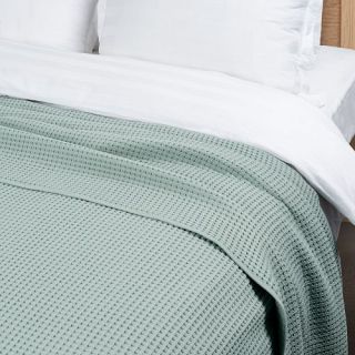 Плед жаккардовый Coperta с бахромой