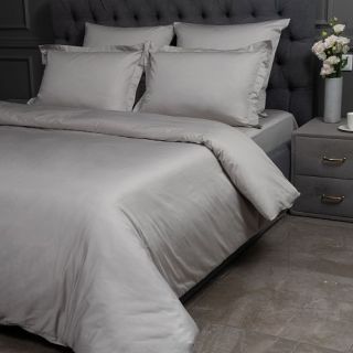 Cleanelly – Простыня Жемчуг (мако-сатин), размер 240Х260