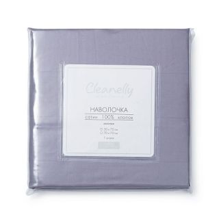 Cleanelly – Наволочка с ушками 50х70 Cleanelly Big Stripe (сатин), размер 50Х70