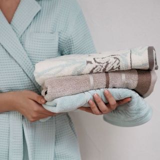 Полотенце махровое Душа бохо с петелькой