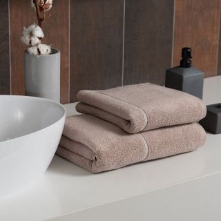 Cleanelly – Полотенце махровое Base del comfort с петелькой, бежевый