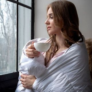 Cleanelly – Одеяло Серебряные сны гусиный пух, размер 200Х220, 140Х205, 172Х205