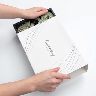 Штора для ванной комнаты Cleanelly 180х200 тканевая
