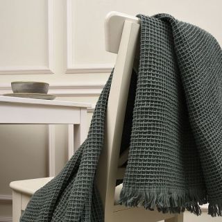 Плед Tocco 180х140 с бахромой