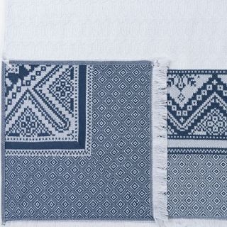 Рельефное полотенце Узорочье 95х170