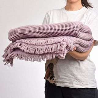Плед Caldo 170x130 с бахромой 