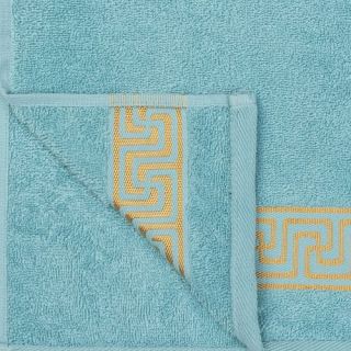 Cleanelly – Полотенце махровое Bend 30х50, голубой