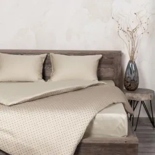 Cleanelly – Комплект постельного белья КАЛИСТО, размер 1,5 спальное, 2 спальное, Дуэт, Евро