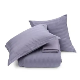 Наволочка с ушками 50х70 Cleanelly Big Stripe (сатин)