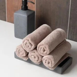 Cleanelly – Салфетка махровая 30х30 Base del comfort, бежевый