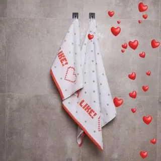 Полотенце махровое Cuore ardente с петелькой