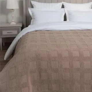 Покрывало махровое комбинированное Комбинация 190х220 см