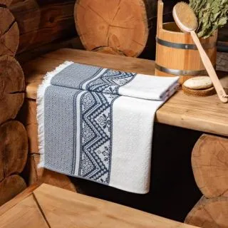 Рельефное полотенце Узорчье 95х170