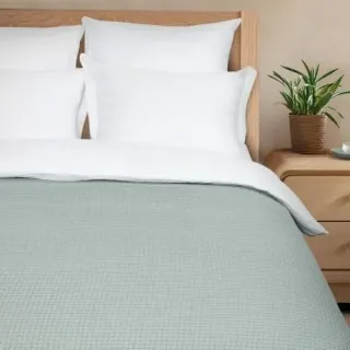 Плед жаккардовый Coperta с бахромой
