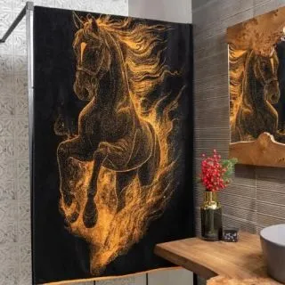 Полотенце махровое Cavallo infuocato 100х150