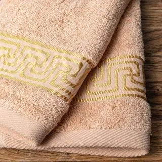 Cleanelly – Полотенце махровое Bend 30х50, бежевый