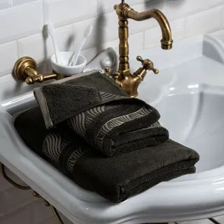 Cleanelly – Полотенце махровое Moderno vintage с петелькой, 