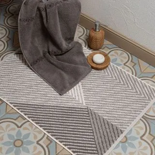 Cleanelly – Коврик для ног 50х70 махровый Alma di boho, 