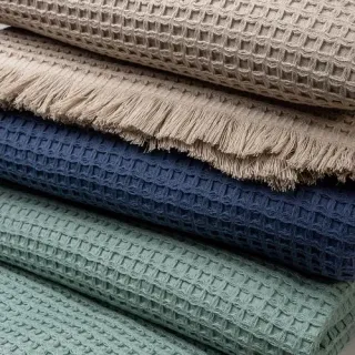 Плед жаккардовый Coperta с бахромой