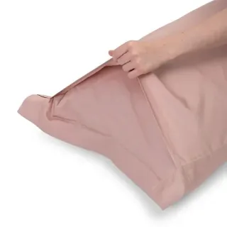 Наволочка с ушками 50х70 Cleanelly (набор 2 шт) сатин 250ТС