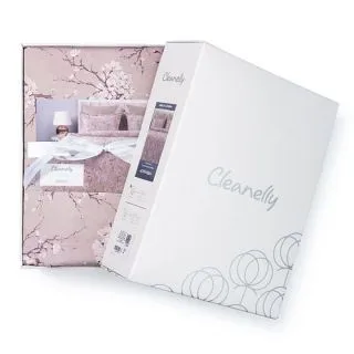 Cleanelly – Комплект постельного белья Серенада в подарочной упаковке, размер 1,5 спальное, 2 спальное, Дуэт, Евро