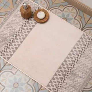 Cleanelly – Коврик для ног 50х70 махровый Alma di boho, 