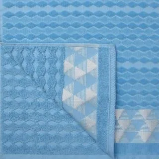 Cleanelly – Полотенце махровое Perle di mare, голубой
